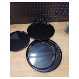 Ritadeshop Burner Covers for Electric Stove (Black, Round 8/10