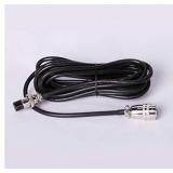 Cable with 4 Pin Quick Connectors Both Ends 15ft,Scales Cable Connectors for PEC-IN202 Floor Scale Indicator