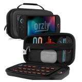 Orzly Case Compatible with Nintendo Switch 2 Protective Carry Case (2025 Model) with Screen Padding, Game Card microSD Pockets for Console and Accessories Screen Size 7.9\" - Gift Boxed