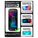 Orzly Case Compatible with Nintendo Switch 2 Protective Carry Case (2025 Model) with Screen Padding, Game Card microSD Pockets for Console and Accessories Screen Size 7.9\" - Gift Boxed