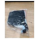 A 4 Pieces Women Basic Crop Tank Top Short Sleeveless Sports Crop Top (Pink, Black, Blue, White, Large)