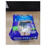 Always Discreet Adult Incontinence Overnight Underwear for Women, Small/Medium, Up to 100% Bladder Leak Protection, 14 Count