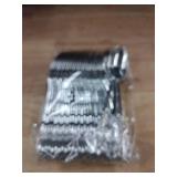 Joyido enjoy delicious food with our elegance silverware plastic spoons