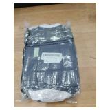 wegreeco Washable Dog Diapers - Washable Male Dog Belly Wrap - Pack of 3 - (Black, Charcoal, Navy, X-Large)