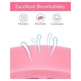 TEOYALL PE Lash Tapes, 5 Rolls Adhesive Micropore Breathable Pink Eyelash Extension Tapes Lash Extensions Supplies - 9 meter/10 Yard Each Roll (5 Rolls)