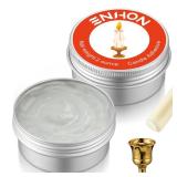 Enhon 4 Ounces, 2 Pack Candle Stick Glue Adhesive for Taper to Hold Candles in Place