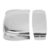 Pickup Bridge Cover, Zinc Alloy Bass Protective Cover for Jazz Bass (silver)