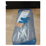 MAGZO Door Draft Stopper 36 Inches, Weighted Triangular Door Snake for Winter Noise Blocker with Hook Loops,Gray