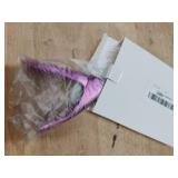 False Nail Clippers with Magnets Stainless Steel Nail Cutter for Acrylic Nail Nail Clippers with 15Pcs Small Magnets for Home Salon Nail Art (Pink)