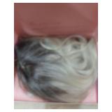 PANEWAY Hair Toppers For Women 20inch Long Wavy Curly Hair Topper Ombre Blonde With Dark Root Clip In Synthetic Wiglets Hair Pieces For Women