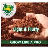MODELLOR 4 Bricks (5 lb) Premium Super Washed Coco Coir, Yields 9 gallons, Seed Starter, Organic, pH Balanced, Gardening, Indoor, Outdoor use.