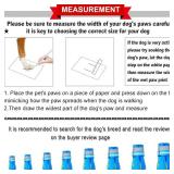 QUMY Dog Shoes for Large Dogs, Medium Dog Boots & Paw Protectors for Winter Snowy Day, Summer Hot Pavement, Water-Resistant in Rainy Weather, Outdoor Walking, Indoor Hardfloors Skid-Resistant Sole