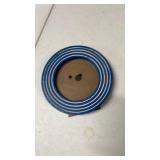 BHAVATU Tabletop Frames Acacia Wood 4\"X 4\" Round Picture Frame Blue for Tabletop Display, Retro Home Display Retro Home DÃ©cor