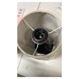 AKASUKI 18Inch Table Lamp with Dual Charging Station, 3 Way Dimmable Touch Lamp for Bedroom, Living Room, Office(LED Bulb Included)