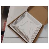 UYZO S97013576 Bathroom Fan Cover Grille Fits For Broan NuTone Bathroom Fans 2684F 576 676 684 684NT
