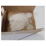 36-Pack Snowflake Christmas Tree Ornaments - White Glitter Snowflake Decorations for Xmas Tree, Adornos para Ãrbol de Navidad, Winter Snow Flakes Decor.