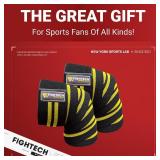 Knee Wraps for Weightlifting - 82\" Long | Men & Women | Ideal for Squats, Leg Press, Cross Training, Bodybuilding, and Gym WODs
