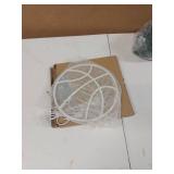 Basketball Neon Sign, Basketball LED Neon Light for Wall Decor, Dimmable USB-Powered Basketball Light with ON/OFF Switch for Kids, Man Cave, Boys