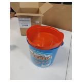 Chuckit! Ultra Ball Carry and Clean Bucket Fetch Dog Toy  Includes 8 Medium (2.5 ) Balls  for Dogs 20-60 lb