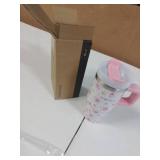 DLOCCOLD 16 oz Stainless Steel Tumbler with Lid and Straw, Double Wall Vacuum Insulated Travel Tumbler with Straw Cover Cap, Reusable Travel Coffee Mug, Cupholder Friendly, Leak Resistant