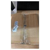 Modern Floor Lamp Simple Design with White Shade, Foot Pedal Switch, 60\" Small Tall Lamps for Living Room Bedroom Office Dining Room Kitchen, Black Pole Lamp(Without Bulb)