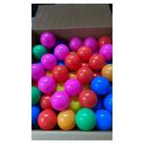 LANGXUN 50 100 200 Balls Soft Plastic Ball Pit Balls for Kids, Gift for Baby Toddler Birthday Christmas, Ball Pit Play Tent, Baby Kiddie Pool Water Toys, Party Decoration