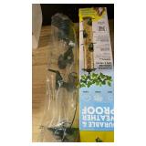 Bird Feeders for Outdoors (Green) Squirrel Proof Hanging Bird Feeder with Locking Lid & Adjustable Hanger, Chew-Proof, Weather Resistant 15 Inches 6 Port