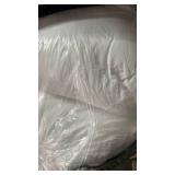 Throw Pillows Insert Set of 2, White 24x24 in Pillow Inserts with 100% Cotton Cover,Bed and Couch Decorative Stuffer Pillows,Indoor Pillows for Sofa