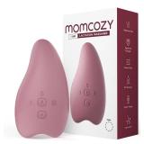 Momcozy Warming Lactation Massager 2-in-1, Soft Breast Massager for Breastfeeding, Heat + Vibration Adjustable for Clogged Ducts, Improve Milk Flow, Engorgement