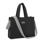 CLUCI Corduroy Tote Bag For Women Casual Zipper Tote Fashion Shoulder Handbag Hobo Bag