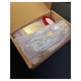 Vercraft 48 Pcs DIY Christmas Picture Frame Ornaments with Red Ribbon, Acrylic Xmas Tree Photo Frame Bulk, Hanging Photo Christmas Ornaments, Plastic Ornament Tree Decor (Round,Square)