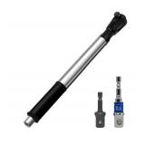 2pk HHZSUMI 1/2\" Offset Extension Wrench Impact,3-in-1 Manual/Electric/Pneumatic Impact Extension Ratchet for Narrow Spaces,With two electric brick adapters