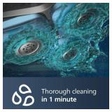 Norelco Philips Quick Clean Pod Cartridge, Easy Cleaning of Your Electric Shaver, Alcohol Free and Skin Friendly Formula, 2 Pack, Model CC12/52