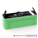 Dentsing Upgraded 3300mAh Replacement Battery 1800LI for iRobot Roomba 500/600/700/800/900 Series Compatible with Roomba 895 890 877 695 690 680 677 675 670 665 640 960 965 970 860 850 805 4376392