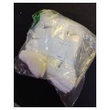 Nike Dri-Fit Performance Basic Crew (Toddler/Little Kid) White 5-7 (10 Toddler-3 Little Kid)