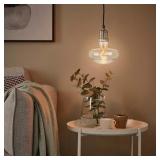 E26 LED Bulb, 3W LED Bulb Equivalent to 25W, 2200K Clear White Edison Bulb, Dimmable Mushroom LED Bulb, 200LM, Vintage Decorative Hanging Light Bulb, 110-130V for Table Lamps, Pendant & Art Lamps