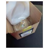 E26 LED Bulb, 3W LED Bulb Equivalent to 25W, 2200K Clear White Edison Bulb, Dimmable Mushroom LED Bulb, 200LM, Vintage Decorative Hanging Light Bulb, 110-130V for Table Lamps, Pendant & Art Lamps