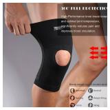 BingboPro Professional Knee Brace With Stabilizer For Men Women,Compression Knee Sleeve Support Brace for Pain Relief, Fast Recovery,Meniscus Tear,ACL,MCL,Arthritis,Running,Sport Protection