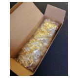 12 Pcs Christmas Napkin Rings Bulk Christmas Tree and Snowflake Napkin Rings Napkins Holder Metal Diamond Serviette Ring for Xmas Winter Holiday Weddings Party Table Decoration (Gold)