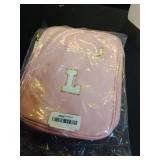 WOBAGMEN Bible Cover for Women,Pink PU Leather Personalized Bible Case with Bible Study Supplies,Including Tabs and Highlighter Set, Faith Chiristain Gift for Women Girls(Pink, L)