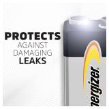 Energizer Alkaline Power 9 Volt Batteries (8 Pack), Long-Lasting Alkaline 9V Batteries