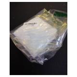 Chyhomenyc Sheer White Valances for Windows 2 Pack, Small Window Curtains for Living Room Bathroom Cafe Laundry Basement, Modern Top Dual Rod Pocket Voile Curtain, 42W x 14L inches, White