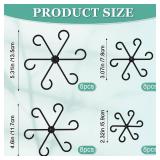 GLCSC 32pcs Plant Stem Support, Plant Support for Indoor Plants, Climbing Houseplant Stem Holders, Reusable Plant Stabilizer, Plant Accessories Indoor