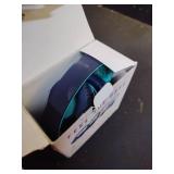 FFZ Kids Bluetooth Headphones, Wireless for School, Built-in Mic, LED Lights, Foldable for Ipad/Tablet/Car/Airplane (Navy Blue)