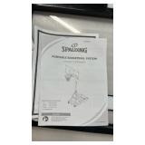 *Cracking on Backboard, Otherwise Normal* Spalding Recreational Basketball Hoop