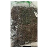 Arotive Chenille Bathroom Rugs Set 3 Piece, Extra Soft Absorbent Shaggy Bath Mat and U-Shaped Contour Toilet Rug, Non-Slip Machine Wash Dry Bath Mats Set for Bathroom, Shower, Sink and Tub, Brown