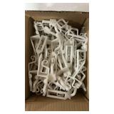 NIOSTA C7 C9 Outdoor Christmas Lights Clips,Adjustable Quick Clips for Shingle,Gutter,Roof,Fence,C9 White,50 Pack