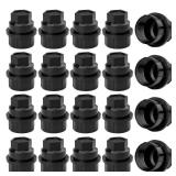 24pcs 15646250 611607 Lug Nuts Plastic Cover Wheel Center Cap for Cadillac Escalade, for Chevrolet Avalanche 1500 for C1500 C2500 C3500 Tahoe, for GMC K1500 K2500 K3500 for Savana 1500 2500 3500 Yukon