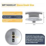 Allstare WP74009147 Stove knobs Replacement Parts for Whirlpool Jenn-Air Stove Parts Cooktop Knobs 7733P389-60 JDR8880RDW JGR8775RDB Whirlpool Gas Range Parts Oven Knob Burner Control Knobs 5 Pcs