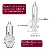 Mudder 60Count 2.5V Christmas 50/100/150/200 Count Mini Incandescent Wire String Lights Replacement Bulbs Indoor/Outdoor Christmas Lights Decor for Home Xmas Tree (White Base with Warm White Bulb)